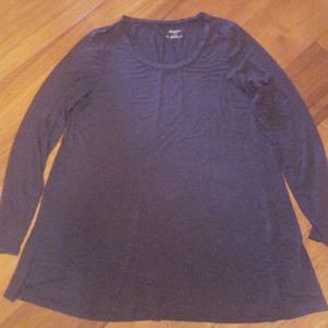 Motherhood navy blue top/tunic, long sleeves